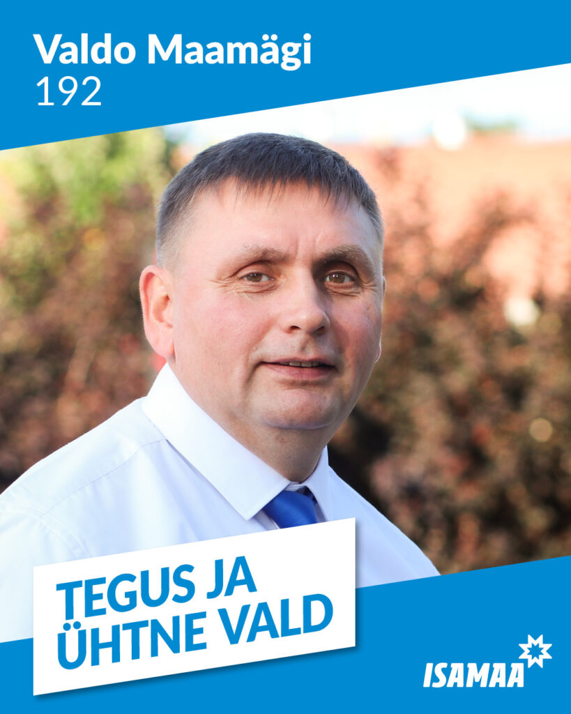 Isamaa Tõrva vald - valimised 2025